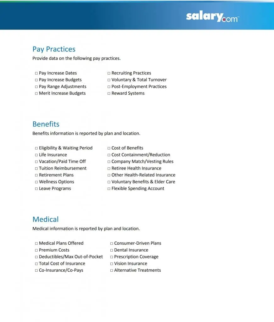 How to Participate in a Salary Survey