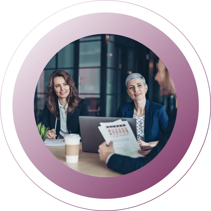 Professional working